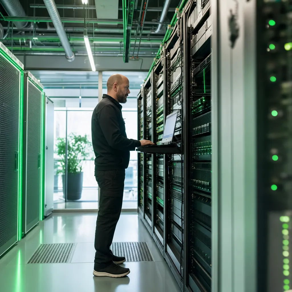 Ausgelagerte Backup-Infrastruktur in einem gesicherten Rechenzentrum